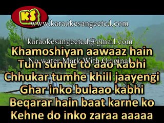 Khamoshiyaaan _ Video Karaoke With Scrolling Lyrics Arijit Singh