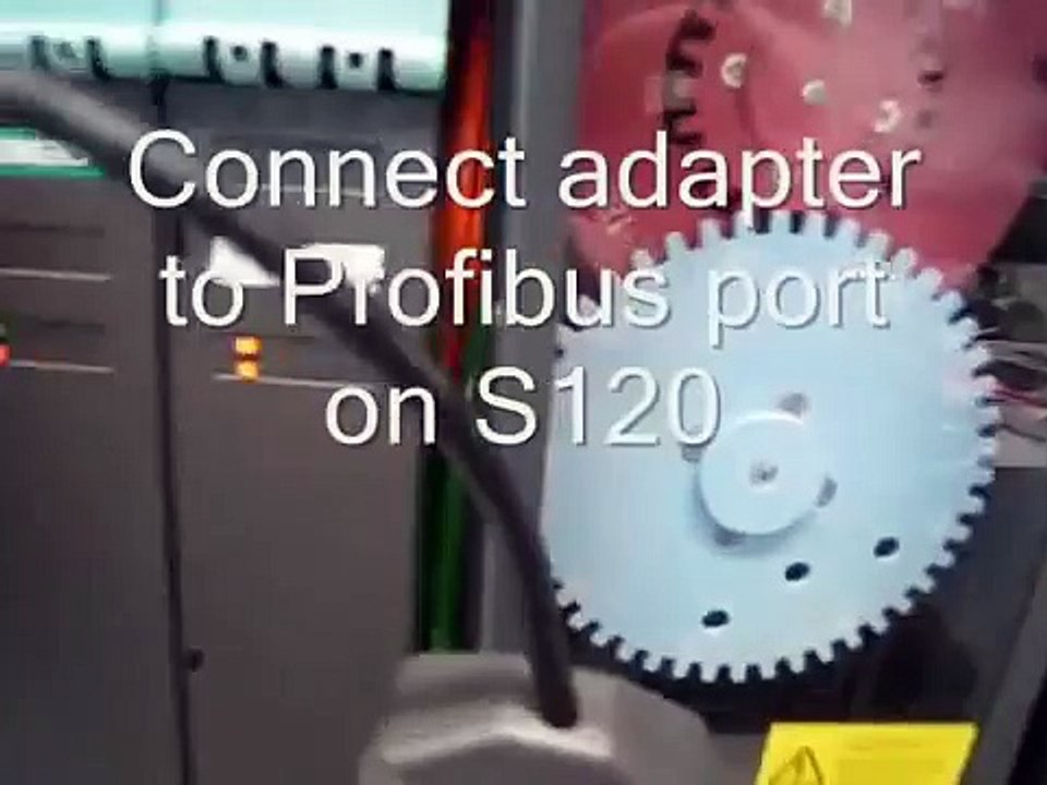 Connect to Siemens SINAMICS S120 with PC adapter and STARTER