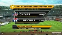 Chivas Guadalajara vs Universidad de Chile 1 1 Semifinal Ida Copa Libertadores 2010 Full
