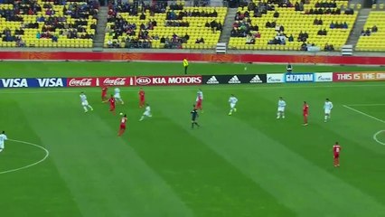 1-1 Jhamal Rodriguez Fantastic Goal - Argentina vs Panama U20 World Cup 30.05.2015
