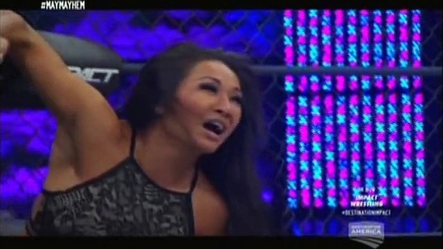 Taryn Terrell vs Gail Kim and Mickie James Small Segment 5-29-15
