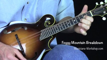 Foggy Mountain Breakdown Mandolin 2-Round Solo with "Dyno-Tab" ™