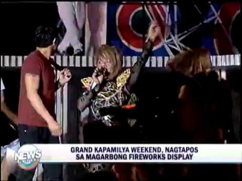 Fireworks display ends Kapamilya Grand Weekend