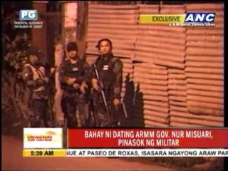 Gov't troops raid Misuari home in Zambo