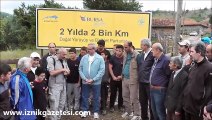 Vali Karaloğlu İznik'te 150 kişi ile birlikte 8 kilometre yürüdü