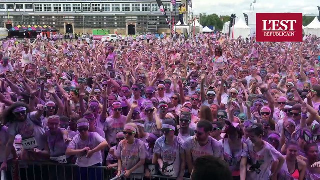 Le folie Color Run débarque à Nancy et repeint ses 10 000 participants