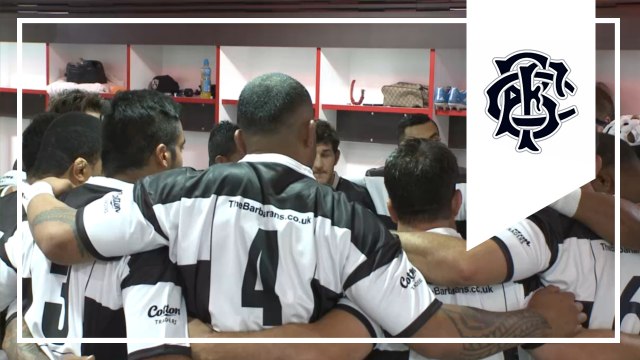 England 73-12 Barbarians tunnelcam & training