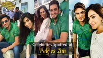 Pakistani Celebrities Spotted At Pak Vs Zim 2015