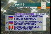 Medal Award Ceremony - 1994 Lillehammer, Figure Skating, Pairs' Free Skate