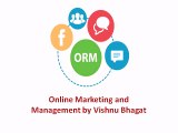 Online Marketing and Management by Vishnu Bhagat