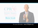 Rick Scott and CPR: 