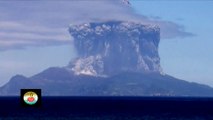 Mount Shindake Volcano Erupts in Japan (29, May, 2015)