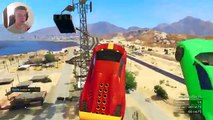 Crazy Spiral Race! GTA 5 Funny Moments