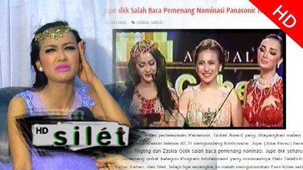 Jupe dan Trio Cecepu Salah Bacakan Pemenang Panasonic Gobel Awards 2015? - Silet 30 Mei 2015