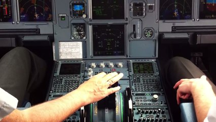 Cockpit View of Airbus Take off from SXF - Berlin Schönefeld Airport