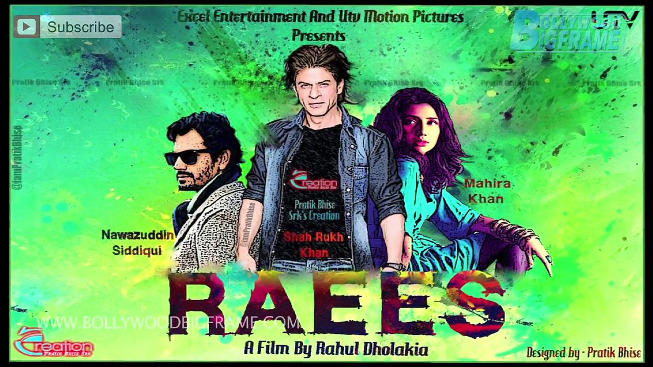 RAEES FILM TRAILER
