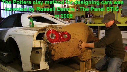How to clay design & fabricate concept body panels from scratch - The real Fast & Furious