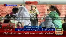 women exchange blows during KP LB Elections