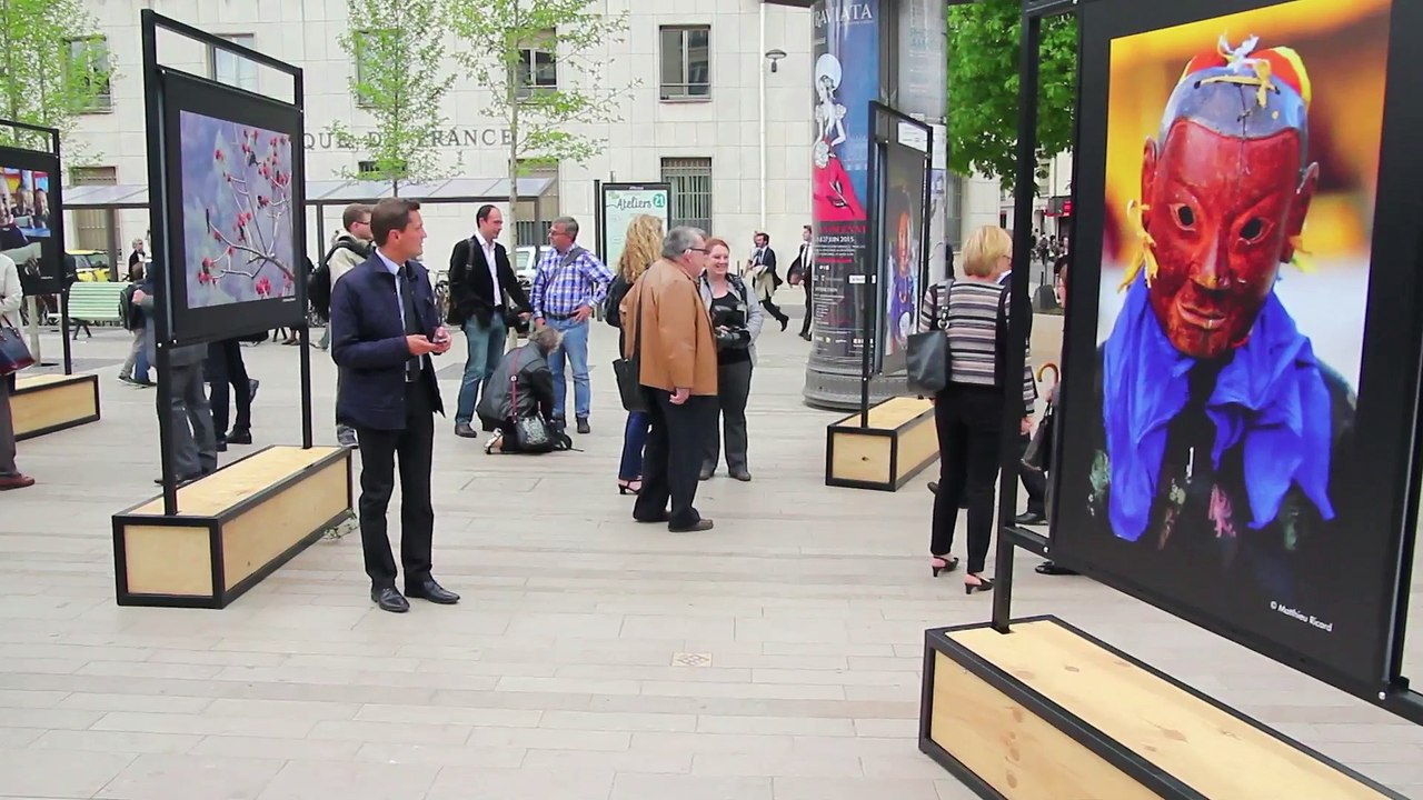 Le Vincennes Images Festival 2015 avec Nikos Aliagas, Matthieu Ricard, Ropars Jeff, Reza.