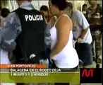 Balacera en El Rodeo deja 1 muerto y dos heridos (07/01/2010)