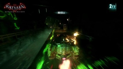 Batman Arkham Knight - Batmobile Race Gameplay