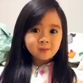 Cute Baby Saying Good Night
