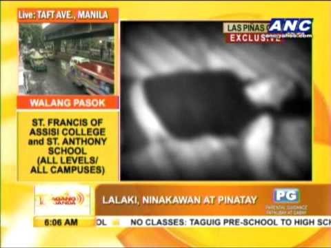 Man killed by robbers inside home in Las Pinas