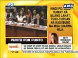 Punto por Punto: Gigi Reyes, umalis umano ng bansa para ilayo ang pamilya sa iskandalo