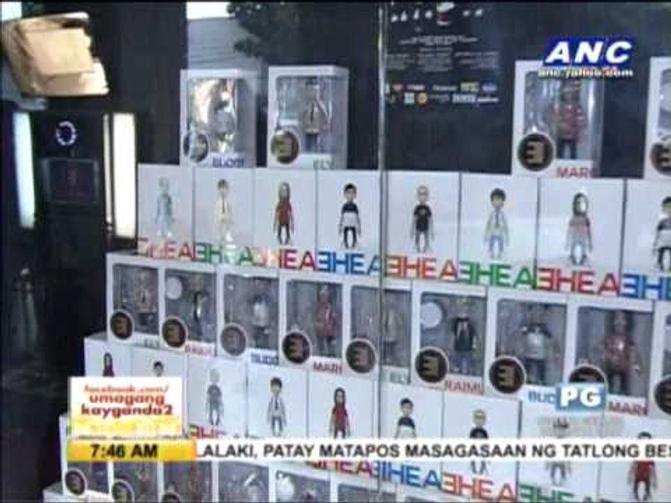 Now available  Eraserheads toys