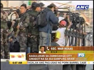 23 MNLF men were invited to peace rally  Roxas
