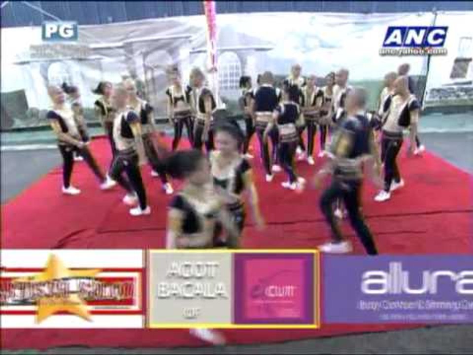NU Cheer Squadron performs on 'UKG'