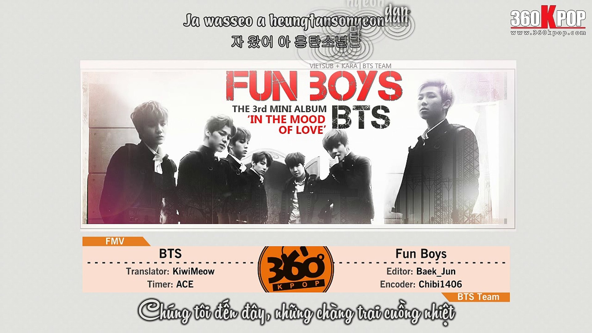 ⁣[Vietsub+Kara][FMV] Fun Boys - BTS [BTS Team]