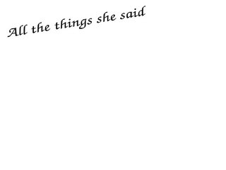 Running Through My Head