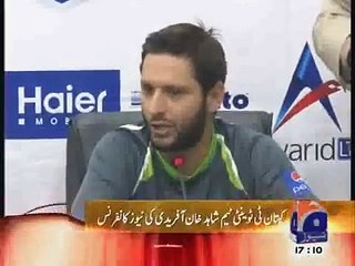 Descargar video: Shahid Afridi Press Conference 21 may 2015 Confident for Pak Vs Zim T20 Match - YouTube