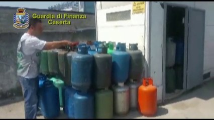 Caserta - sequestrate 3 tonnnellate di gpl Piedimonte Matese