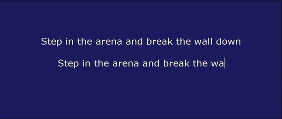 WWE chris jericho old theme song lyrics break down the walls 720p