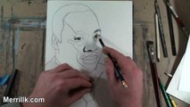 How to Draw Dr. Martin Luther King Jr. Step by Step Portrait