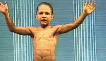 L'enfant le plus fort et le plus musclé du monde