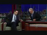 Jim Parsons on Letterman Sheldon Cooper