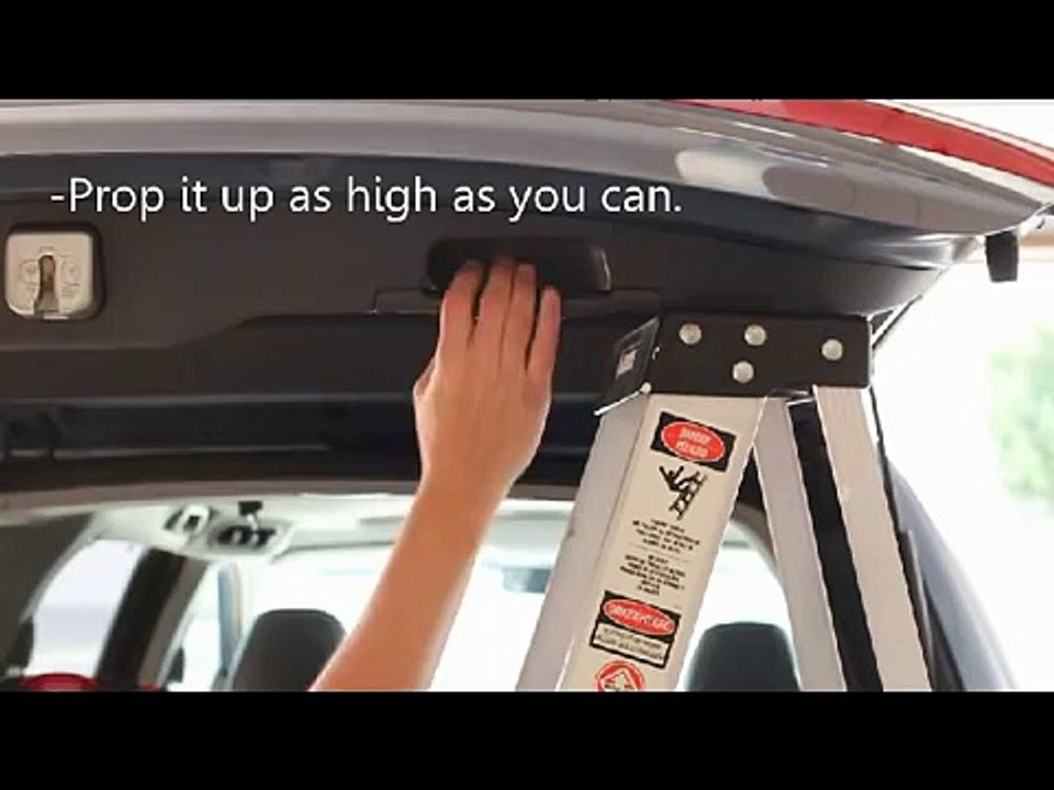 Honda Odyssey Tailgate Won't Stay Open