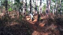 Dirtbiking in the National Forest