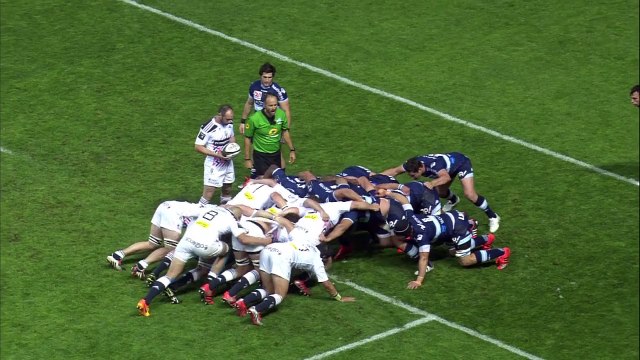 TOP14 - Stade français - Racing Metro 92: Essai de penalité (PAR) - Barrage - Saison 2014/2015