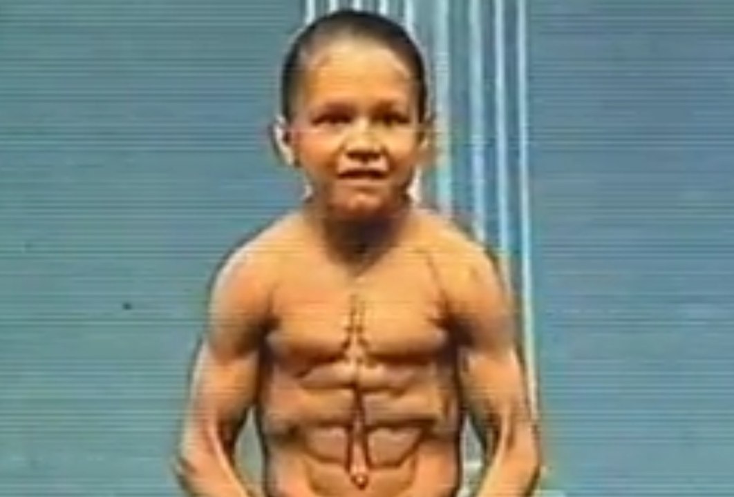 L'enfant le plus musclé du monde...