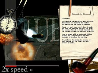 Silent Hunter 3 - Naval Academy Tutorial - Exam 1 - Navigation