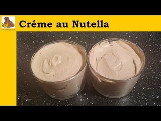 crème de nutella (recette rapide et facile)