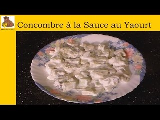 Salade de concombre sauce yaourt (rapide et facile)