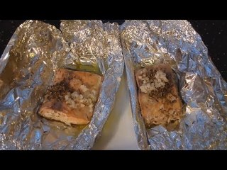 le saumon en papillote (recette rapide et facile)