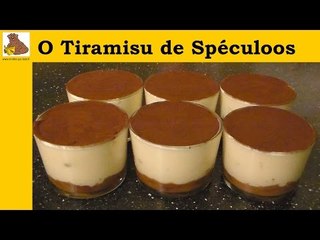 receita do tiramisu de speculoos (receita fácil) HD