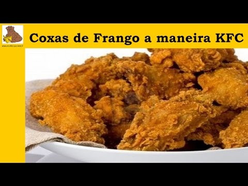 coxas de frango a maneira KFC (receita fácil é rapida) HD