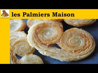 les palmiers maison (recette rapide et facile) HD